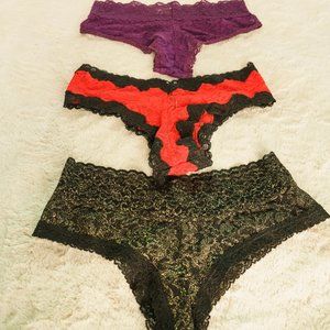 Victoria's Secret Lace Panty Set